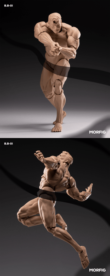 INART- Blank Male Body 1/12 Action Figure (Skintone) | 6972662531908