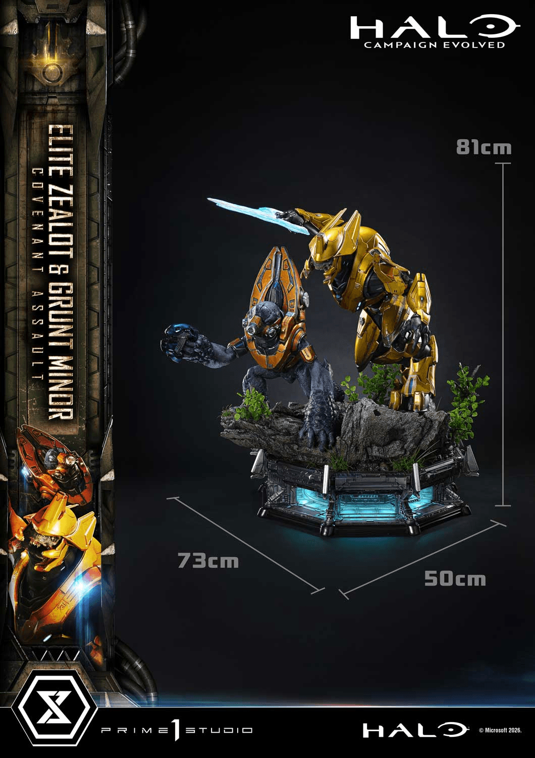 Ultimate Premium Masterline Halo: Campaign Evolved Elite Zealot & Grunt Minor: Covenant Assault