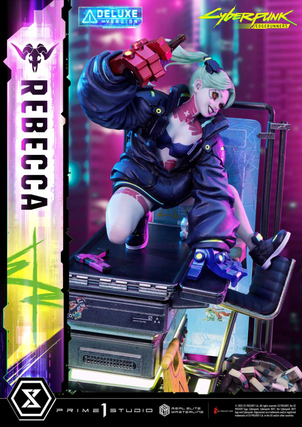 Prime 1 Studio  Real Elite Masterline Cyberpunk: Edgerunners Rebecca Deluxe Version(4582647121578)