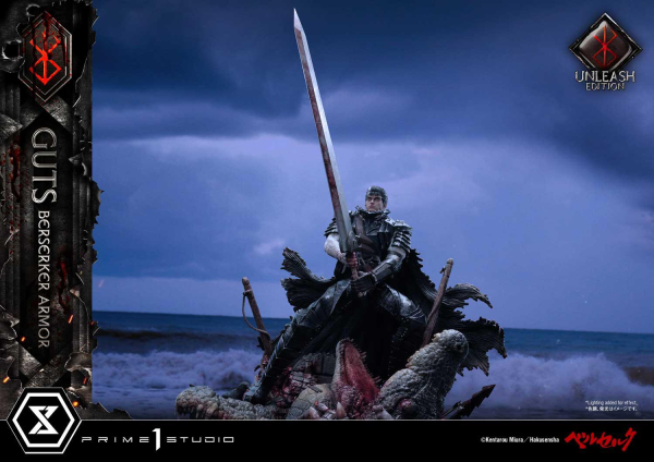 Prime 1 Studio Ultimate Premium Masterline Berserk Guts, Berserker Armor Unleash Edition Deluxe Version(4582535948553)(4582535948553)