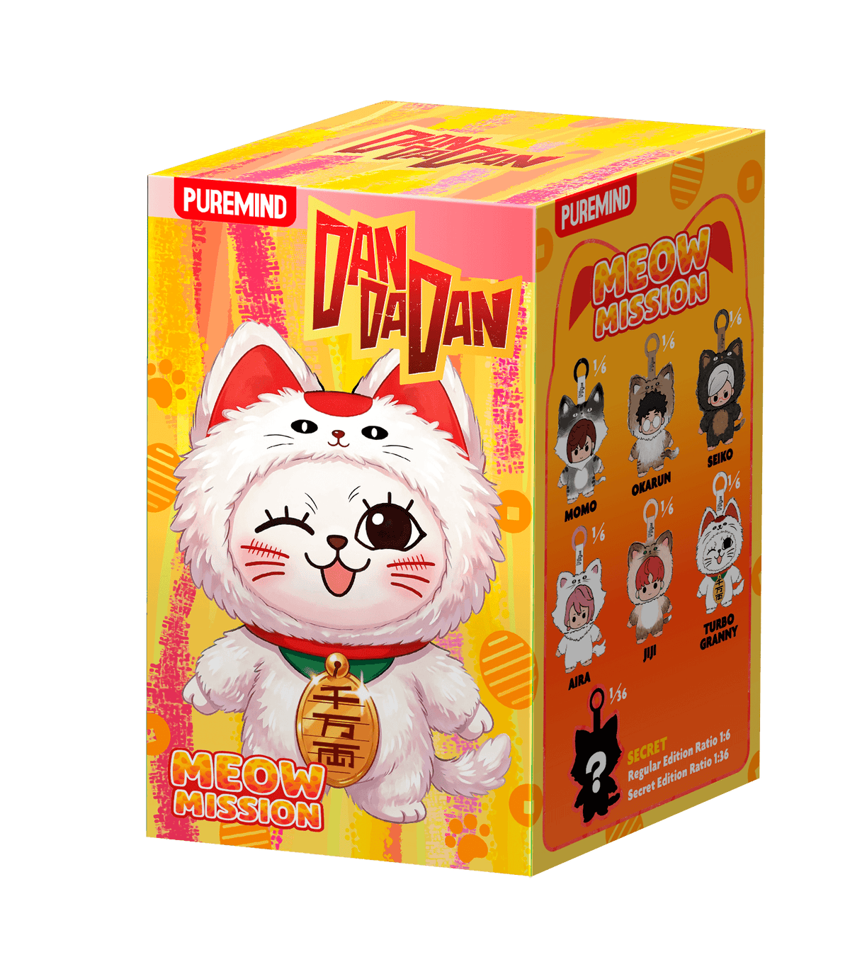 DAN DA DAN - Meow Mission Plush (6units/set) (Box of 6)
