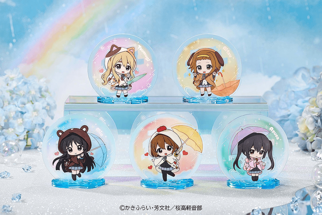 K-ON! Fluffy Rain Series Acrylic Stand Azusa Nakano