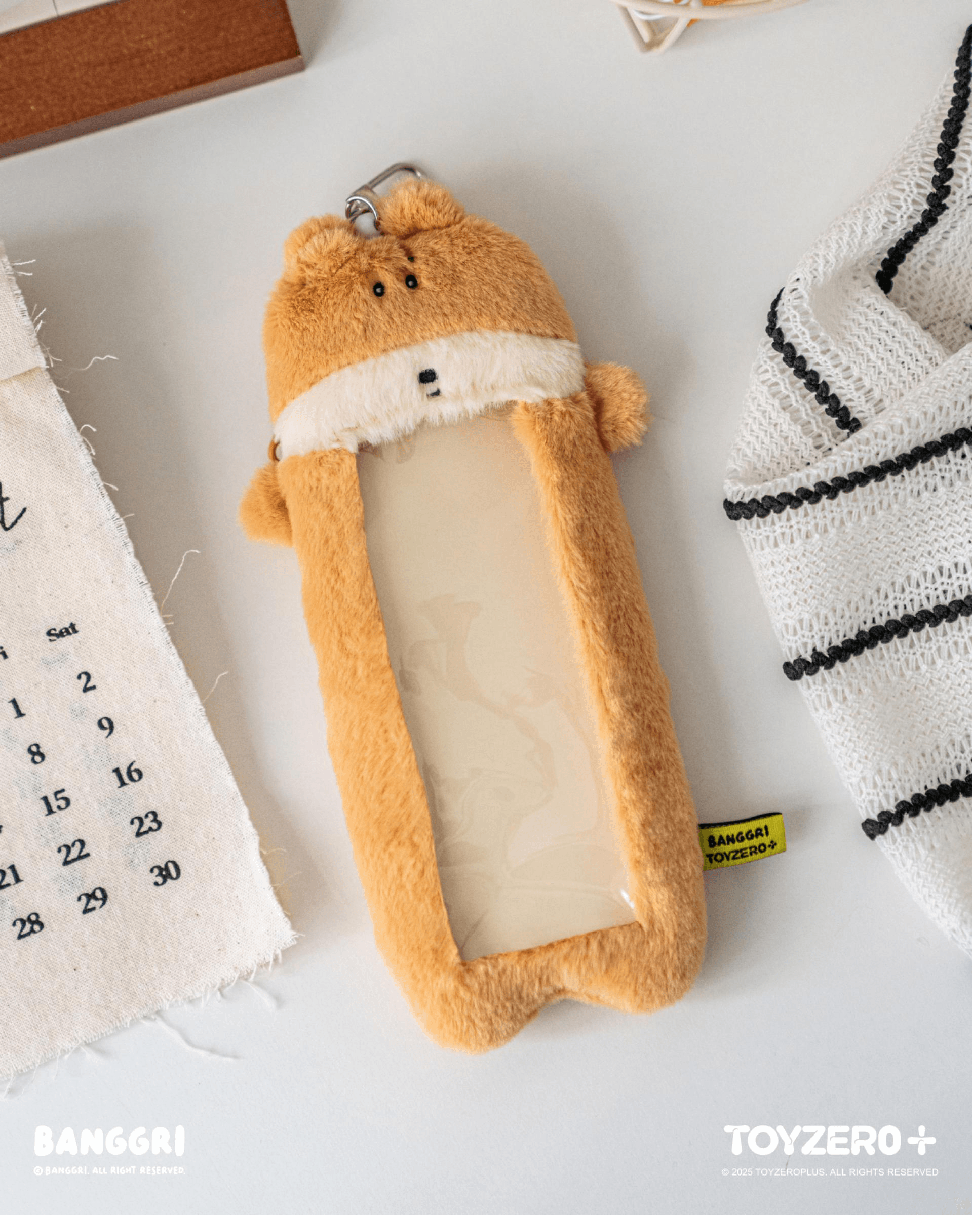 BANGGRI Generic Series - Plush Photocard Case Keychain (Munggu ver.) | 6978531761148