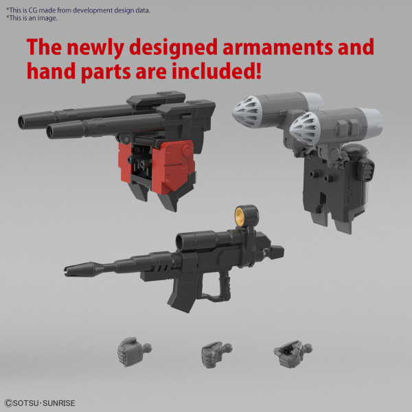 BANDAI Hobby HG 1/144 GUNCANNON (CUCURUZ DOAN’S ISLAND Ver.)(4573102653154)(4573102653154)