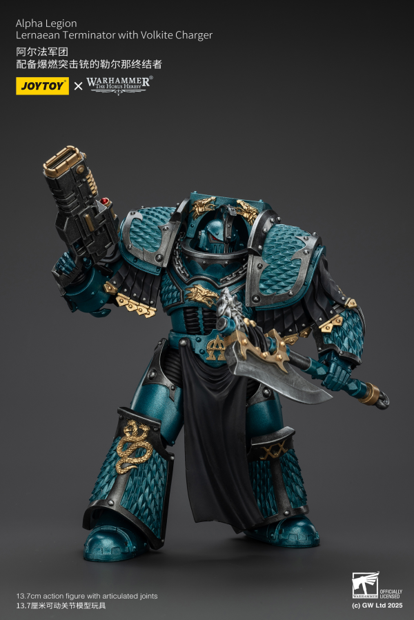 JOYTOY Alpha Legion Lernaean Terminator with Volkite Charger(6927054401277)(6927054401277)