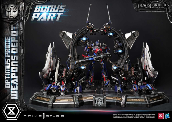 Prime 1 Studio Museum Masterline Transformers: Dark of the Moon (Film) Optimus Prime Weapons Depot Bonus Version(4582647121066)(4582647121066)