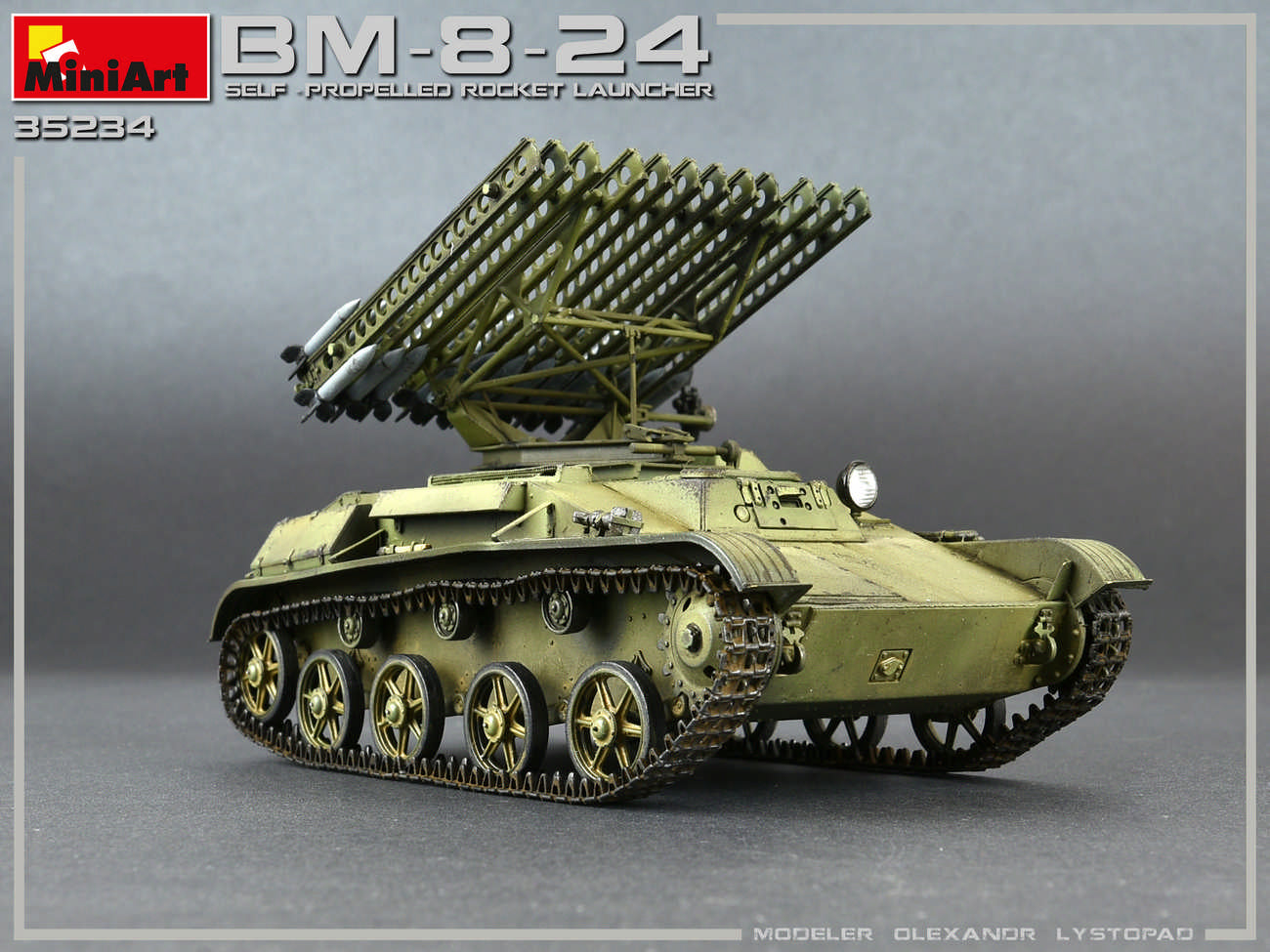 MiniArt BM-8-24 Self-Propelled Rocket Launcher. Interior Kit (1/35) | 4820183311856