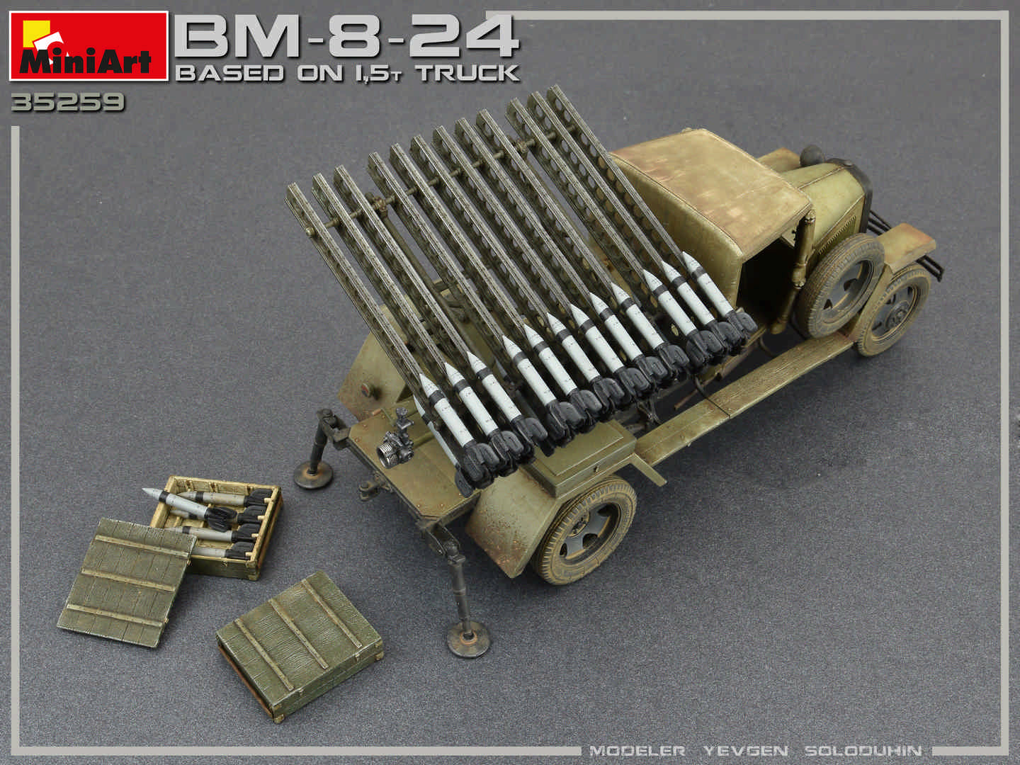 MiniArt BM-8-24 Based on 1,5t Truck (1/35) | 4820183312105