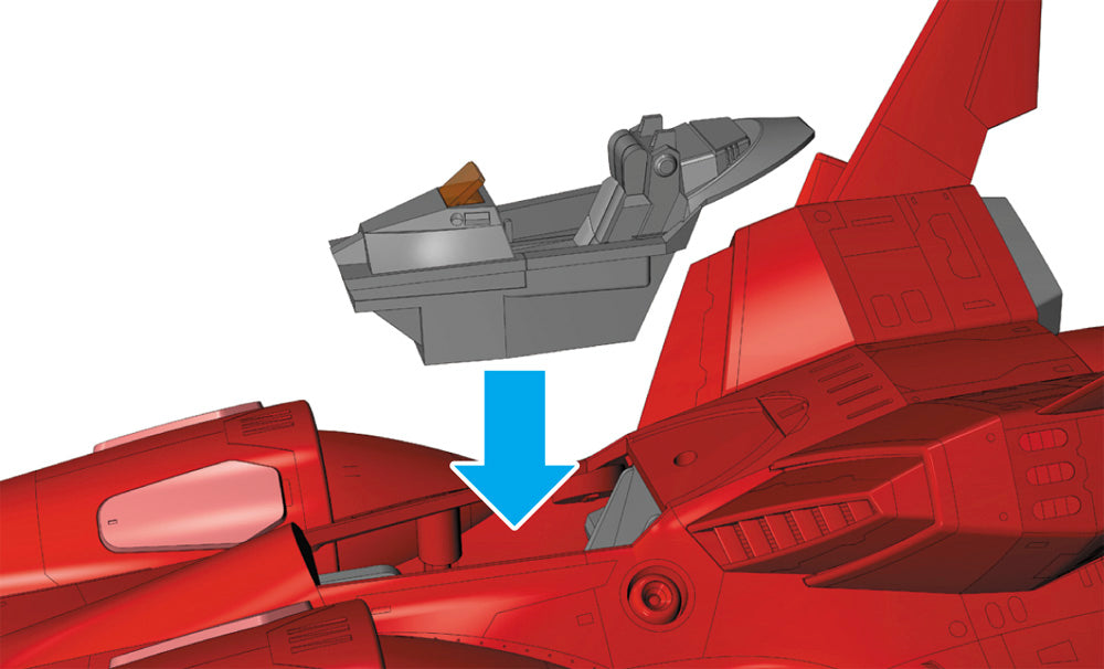 Hasegawa [CW22] 1:72 [CRUSHER JOE] TR-5 HARPY NORMA(4967834645226)