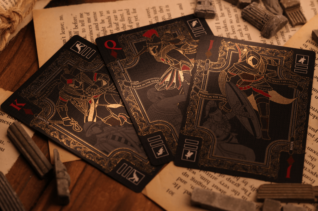 Assassin's Creed Legacy Ver. II Playing Cards - Onyx Signature Edition