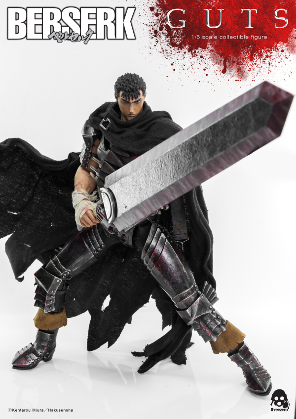 threezero BERSERK - Guts (Black Swordsman)(4897056200425)(4897056200425)