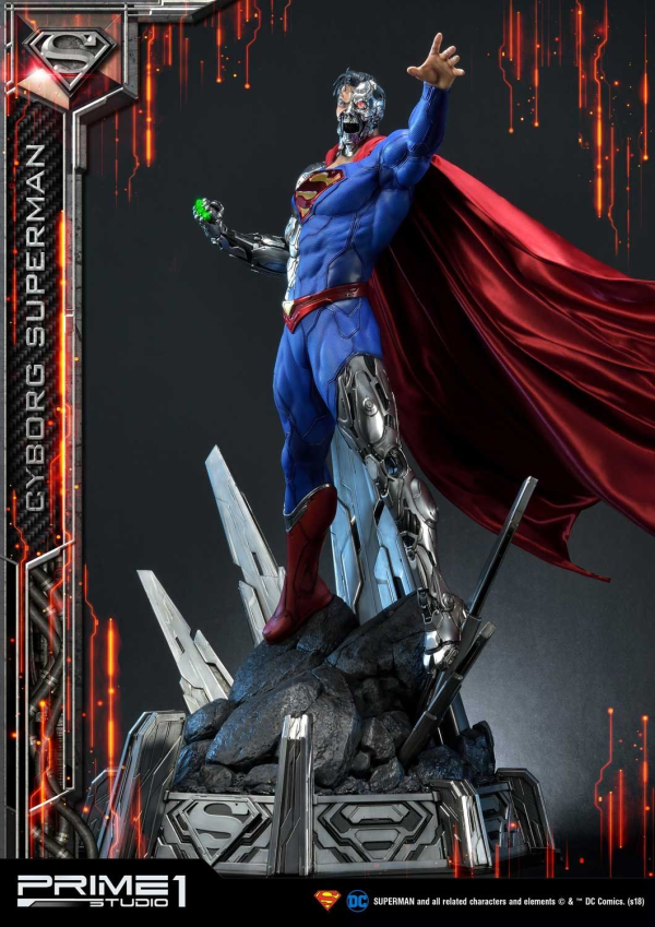 Prime 1 Studio Museum Masterline Superman (Comics) Cyborg Superman(4562471908002)(4562471908002)