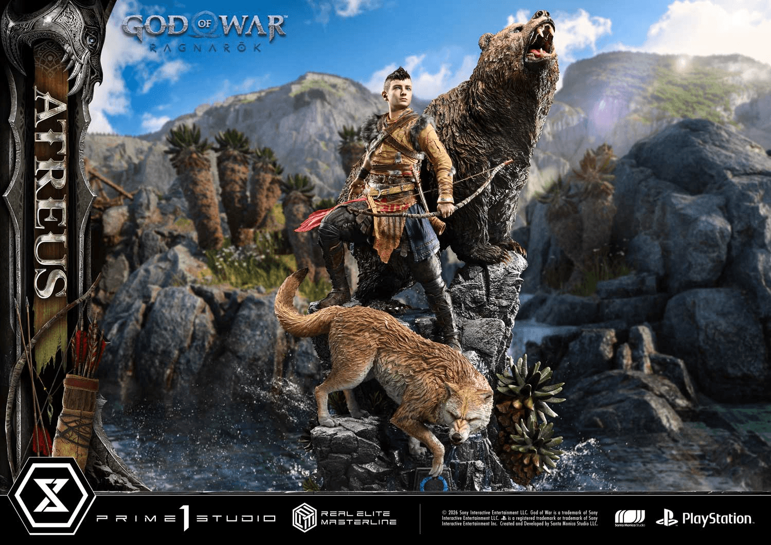 Real Elite Masterline God of War: Ragnarok Atreus