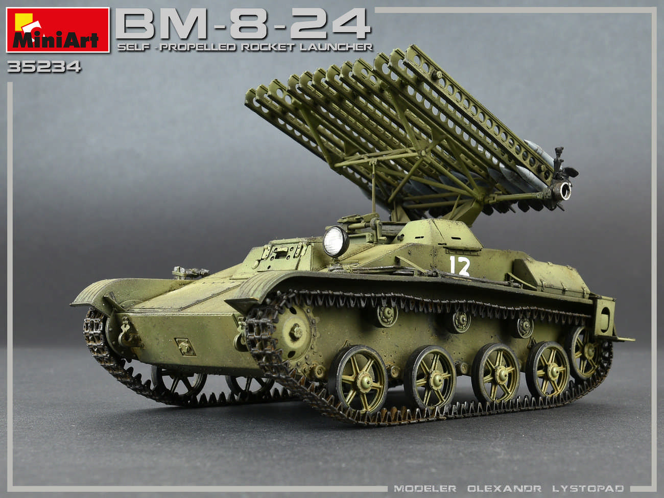 MiniArt BM-8-24 Self-Propelled Rocket Launcher. Interior Kit (1/35) | 4820183311856