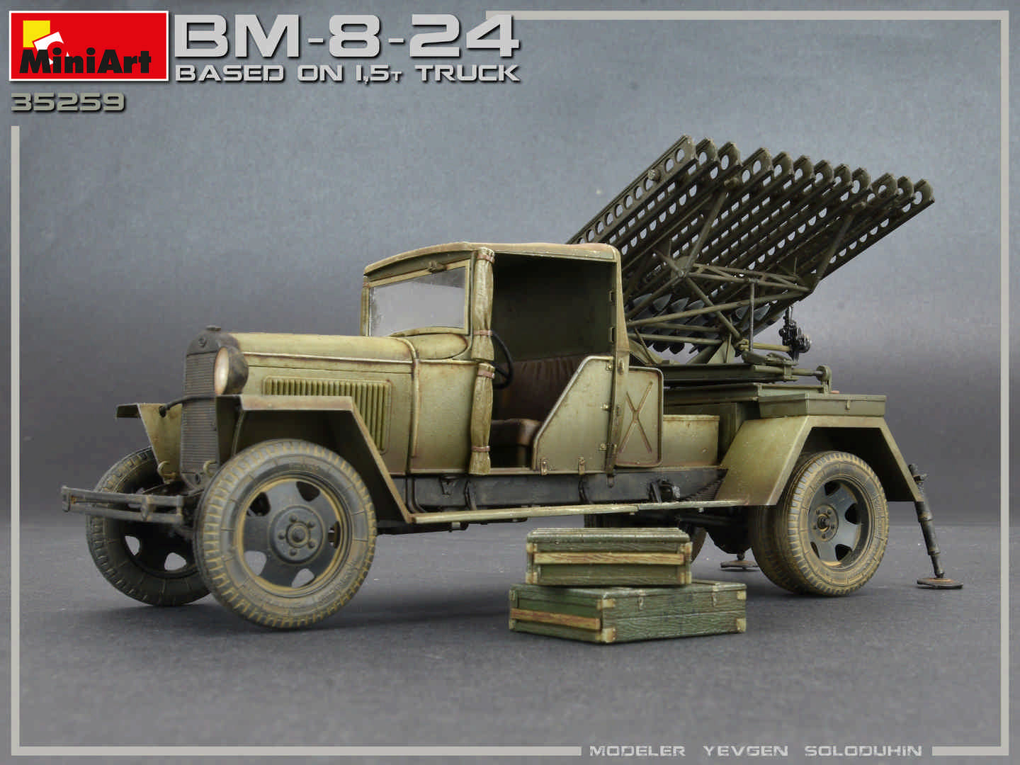 MiniArt BM-8-24 Based on 1,5t Truck (1/35) | 4820183312105