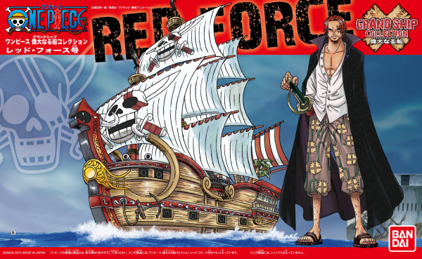 Bandai One Piece Grand Ship Collection 04 Red Force Model Ship 'One Piece'