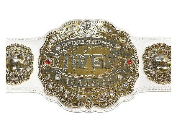 New Japan Pro-Wrestling Series 2nd Generation IWGP Intercontinental Championship Replica Belt | 4580588012252
