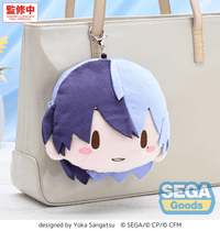 fuwa petit "HATSUNE MIKU: COLORFUL STAGE!" Face Pouch with Reel "Toya Aoyagi" | 4582733459820