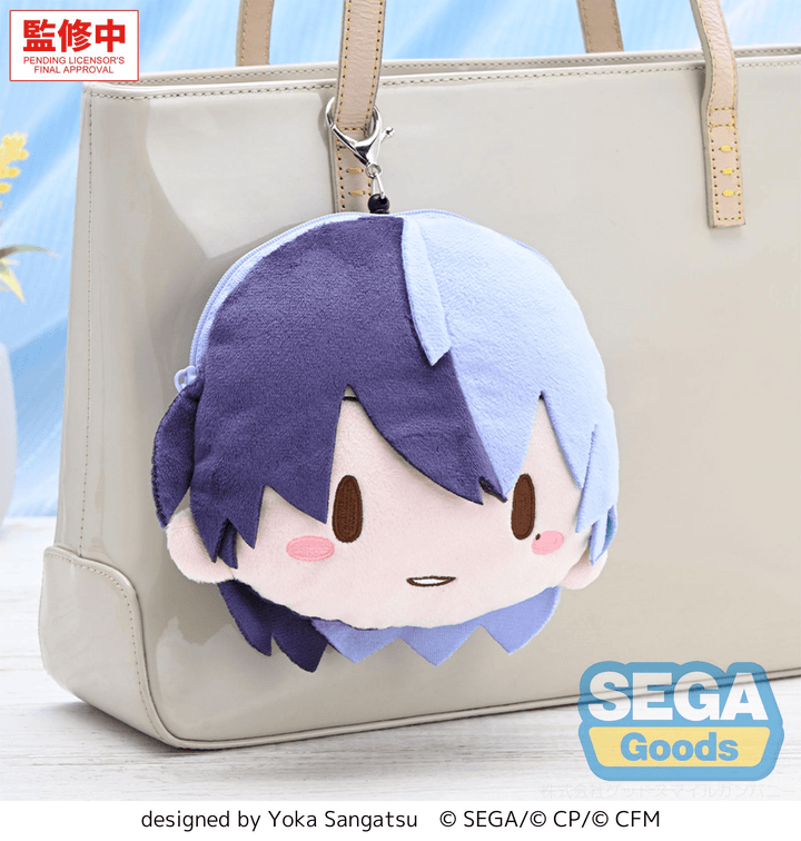 fuwa petit "HATSUNE MIKU: COLORFUL STAGE!" Face Pouch with Reel "Toya Aoyagi" | 4582733459820