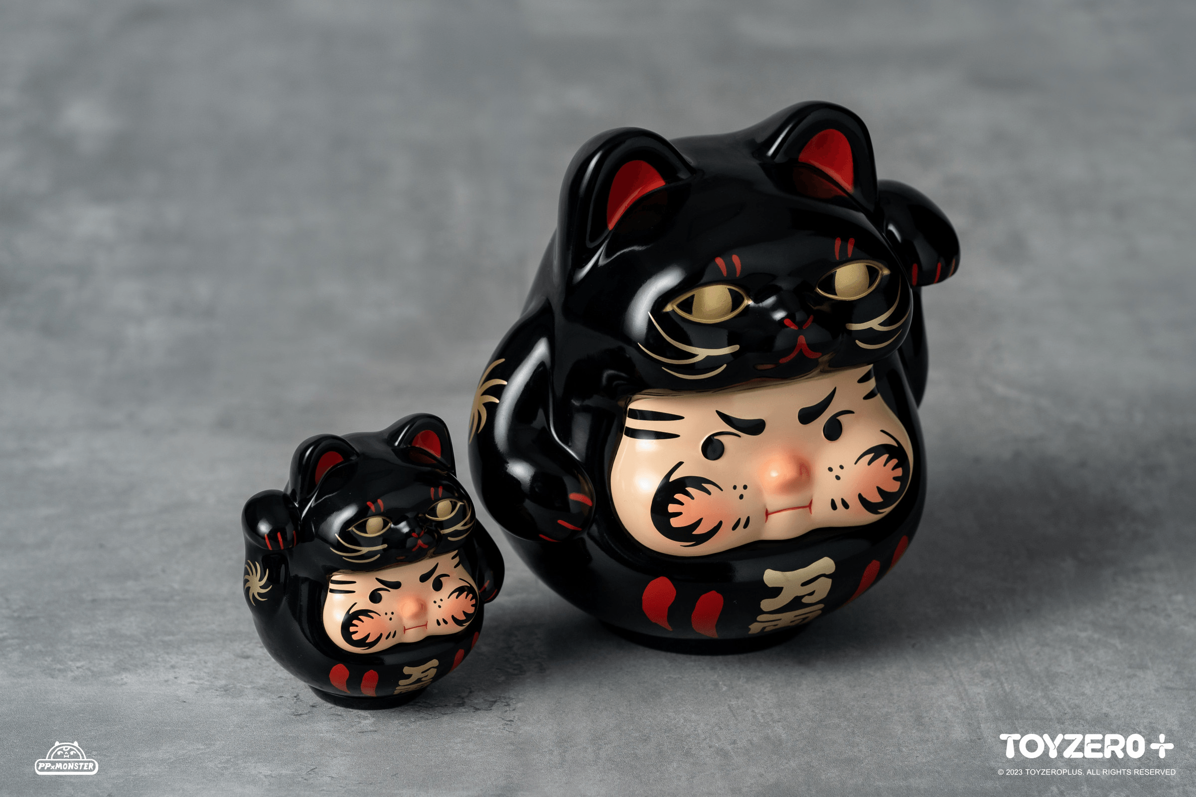 PP Lucky Cat Daruma (Black cat edition) | 796548113325
