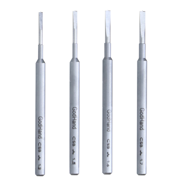 GodHand Spin Mold 2.1mm-2.7mm (4 pcs set) | 4562349870264
