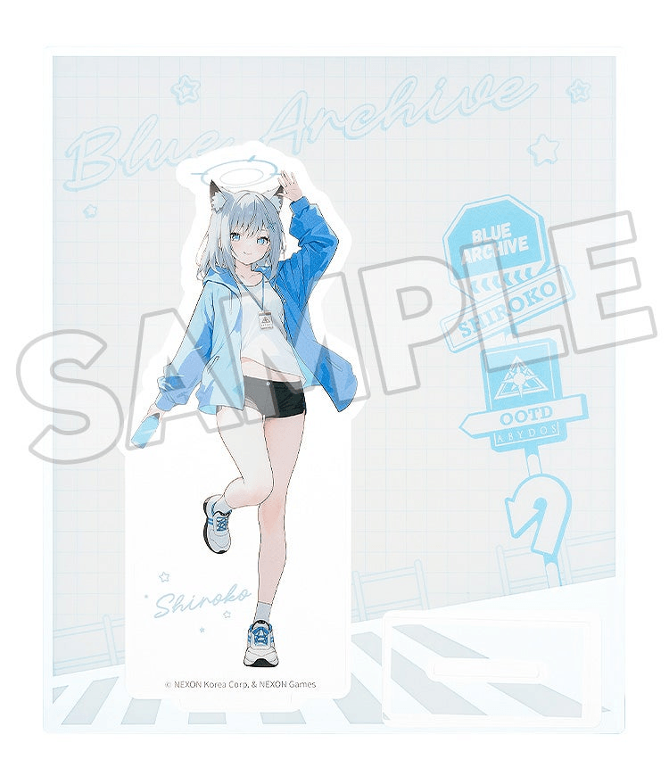Blue Archive Holiday Saunter Series Acrylic Stand (SHIROKO) | 4571697184480