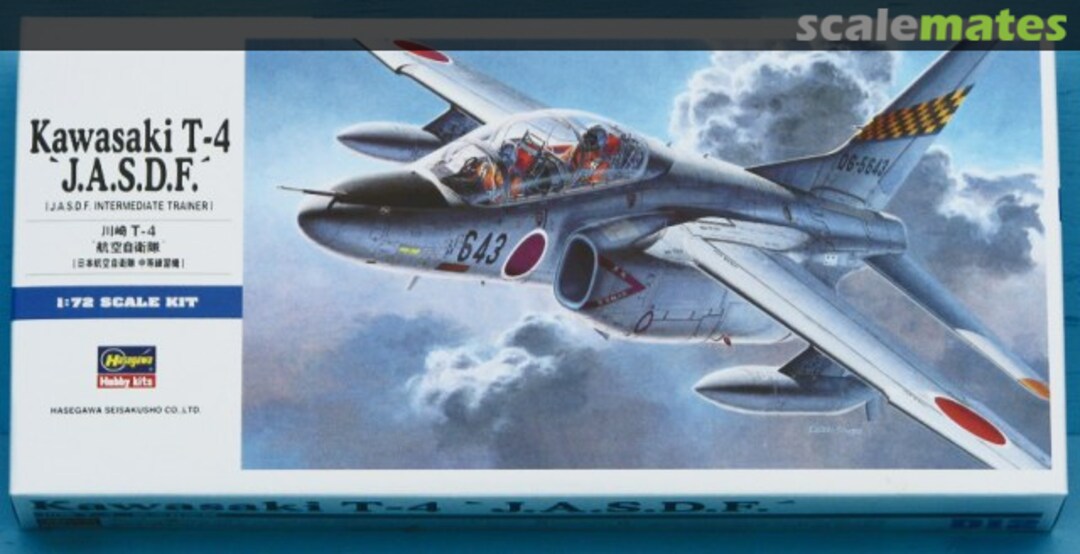 Hasegawa [D12] 1:72 KAWASAKI T-4 J.A.S.D.F. | 4967834014428