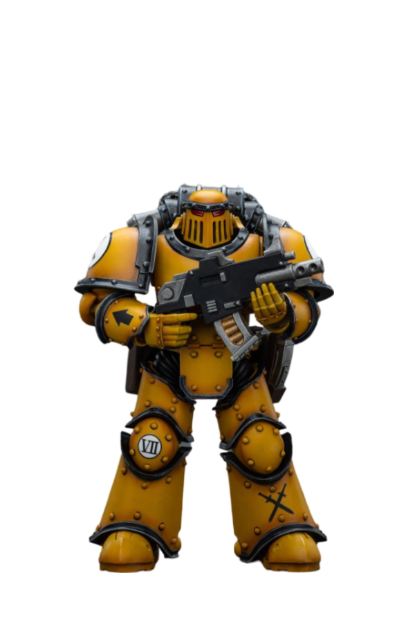 Joy Toy Imperial Fists   Legion MkIII Tactical Squad  Legionary with Bolter(6973130379077)