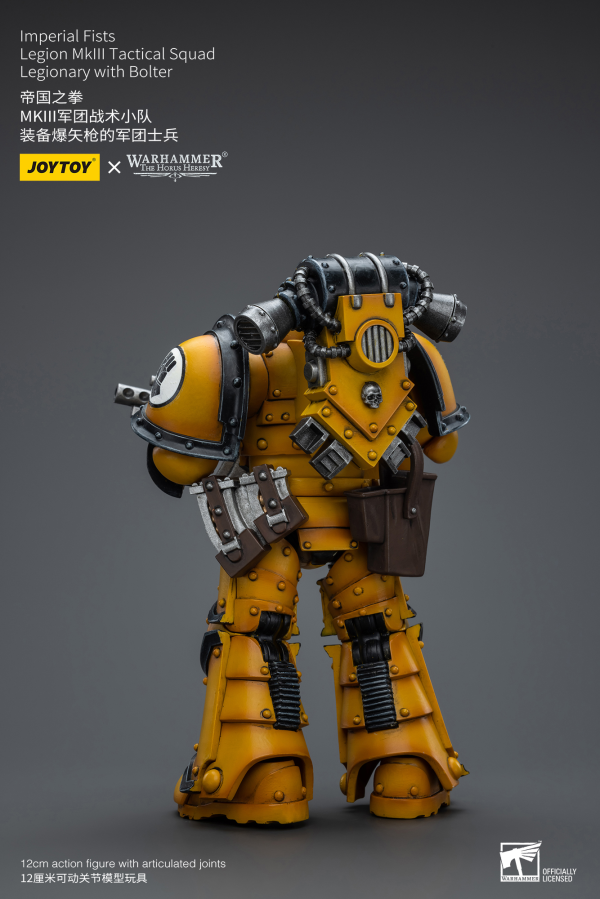 Joy Toy Imperial Fists   Legion MkIII Tactical Squad  Legionary with Bolter(6973130379077)(6973130379077)