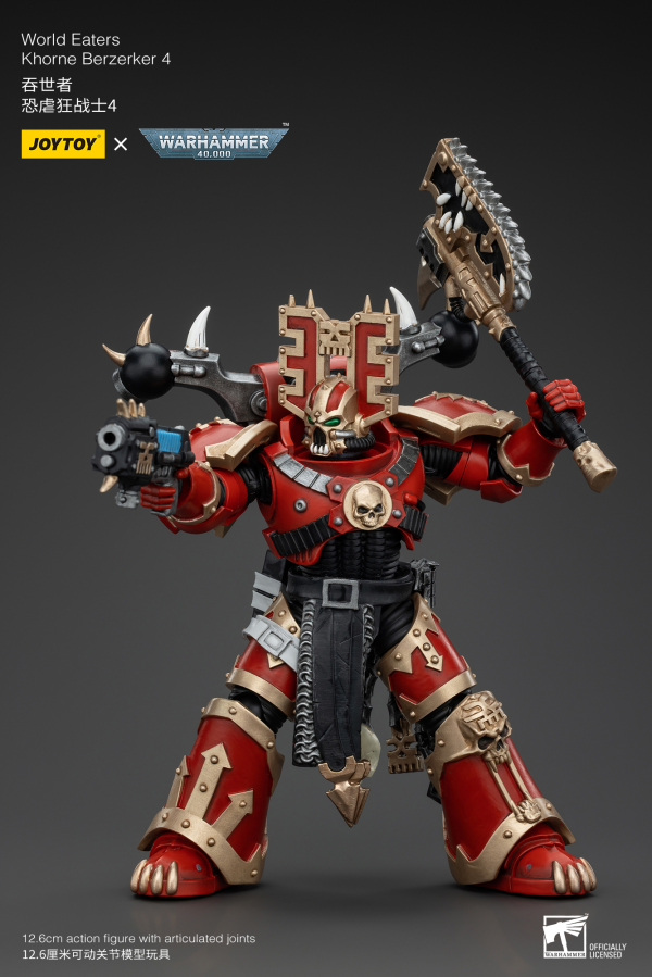JOYTOY World Eaters Khorne Berzerker 4 | 6927054400607