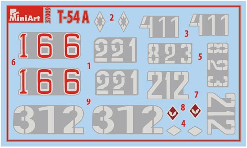 MiniArt 1/35 T-54A Interior Kit | 4820183311139
