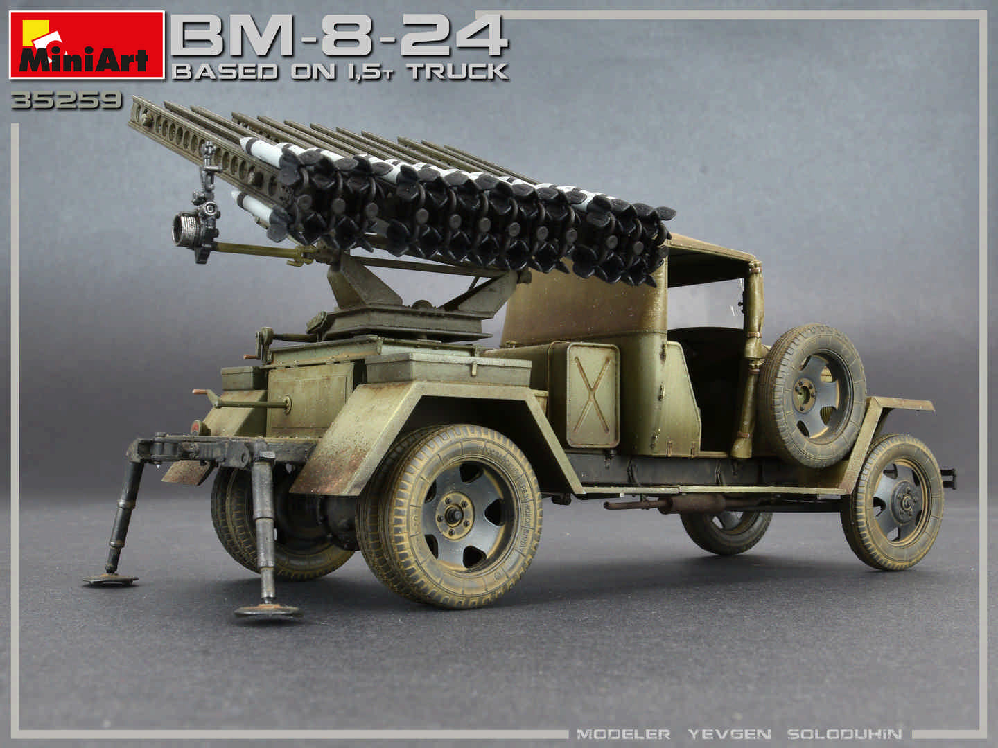 MiniArt BM-8-24 Based on 1,5t Truck (1/35) | 4820183312105