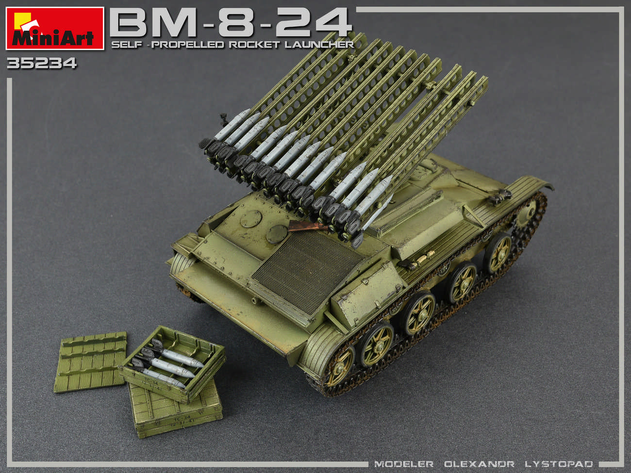 MiniArt BM-8-24 Self-Propelled Rocket Launcher. Interior Kit (1/35) | 4820183311856