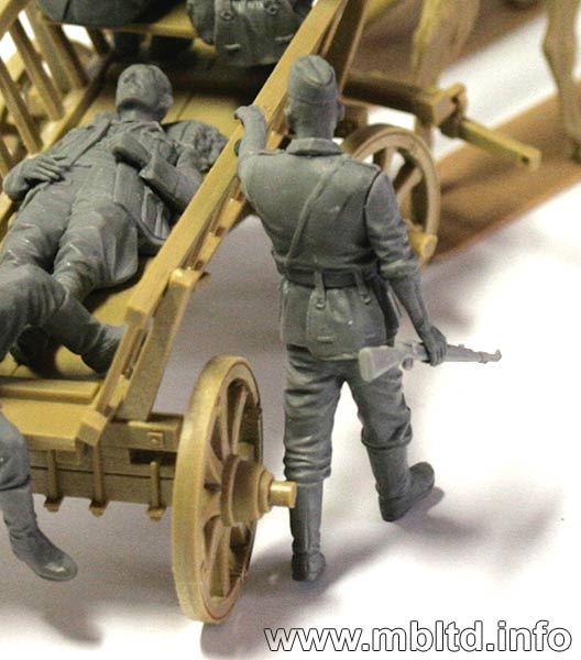 MASTER BOX 1/35 Road to the Rear