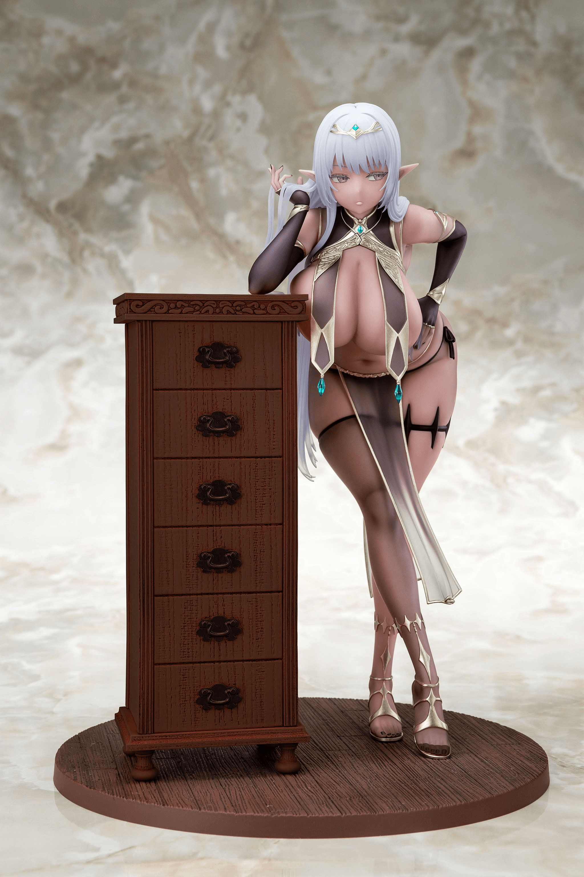 1/6 scale pre-painted completed figure “Dark Erof” Illustration by oekakizuki