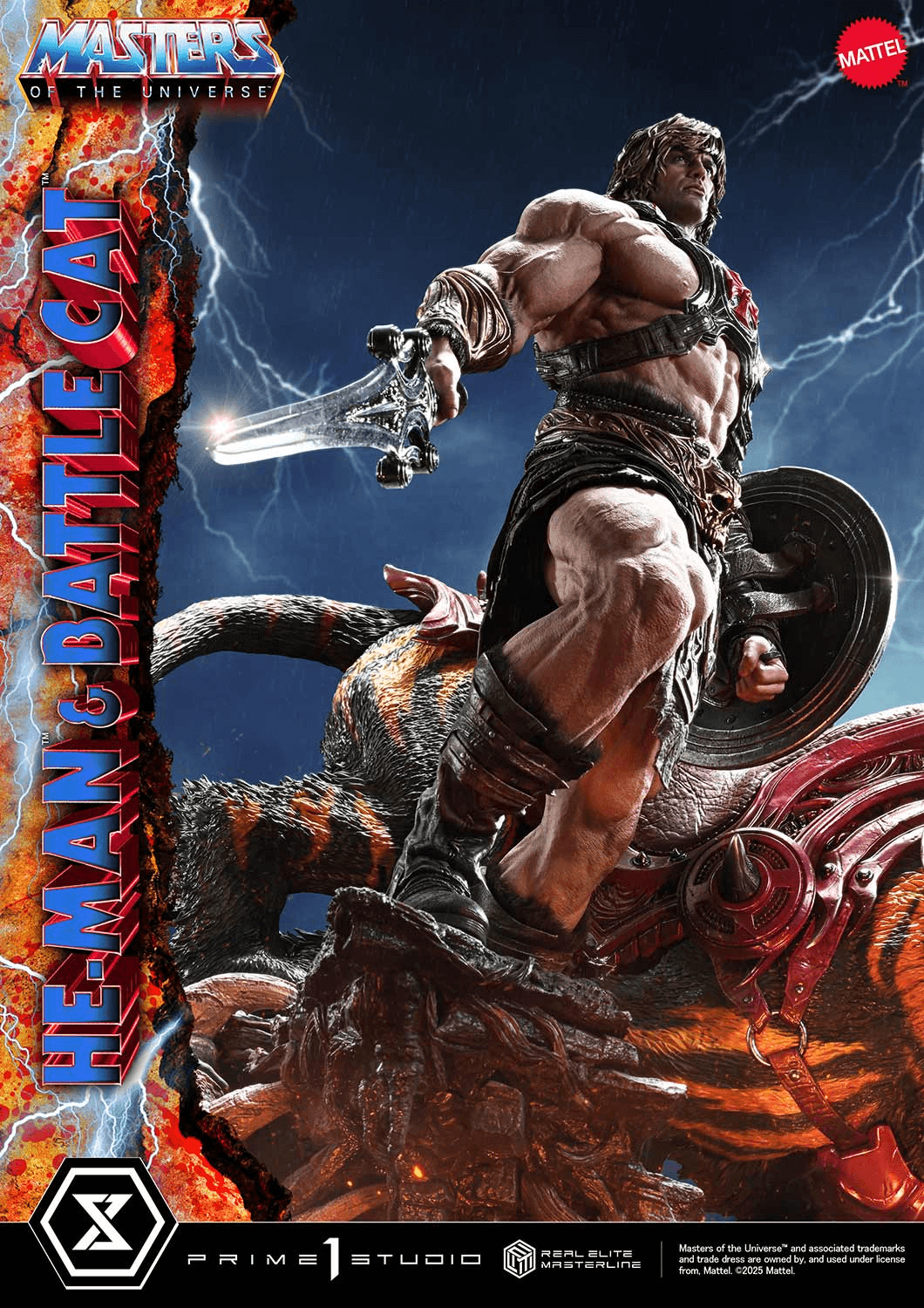 Real Elite Masterline Masters of the Universe He-Man &amp; Battle Cat Ultimate Version | 4582647123435