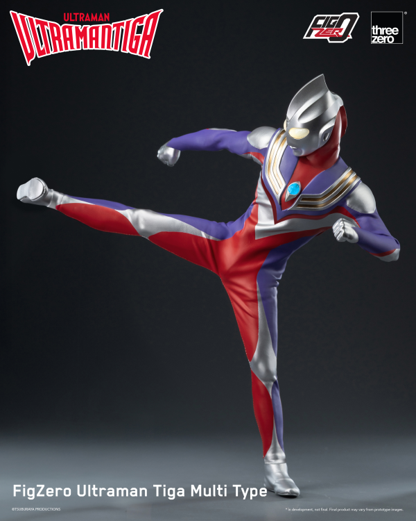 threezero FigZero Ultraman Tiga Multi Type | 4895250817746