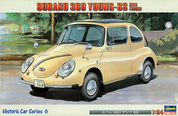 Hasegawa [HC6] 1:24 SUBARU 360 YOUNG-SS K111 1968(4967834211063)(4967834211063)