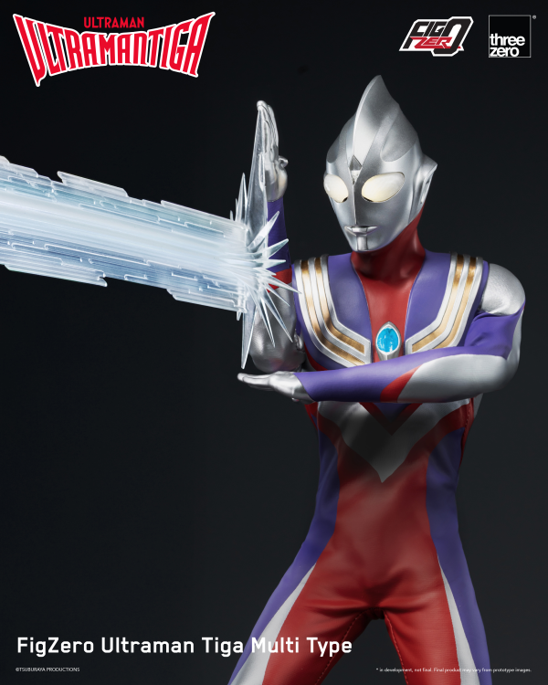 threezero FigZero Ultraman Tiga Multi Type | 4895250817746