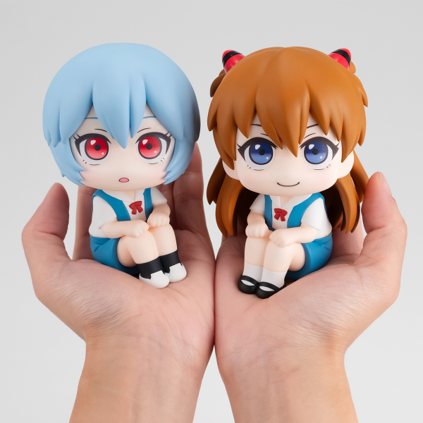 MegaHouse Lookup Evangelion： 3.0+1.0 Thrice Upon a Time  Rei Ayanami ＆Shikinami Asuka Langley  Set 【with gift】(4535123838750)(4535123838750)