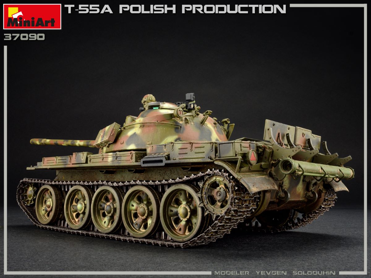 MiniArt T-55A Polish Production | 4820183313034