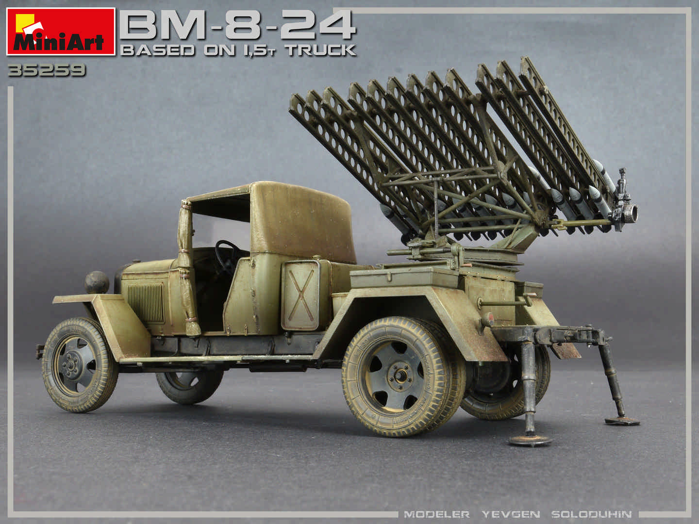 MiniArt BM-8-24 Based on 1,5t Truck (1/35) | 4820183312105