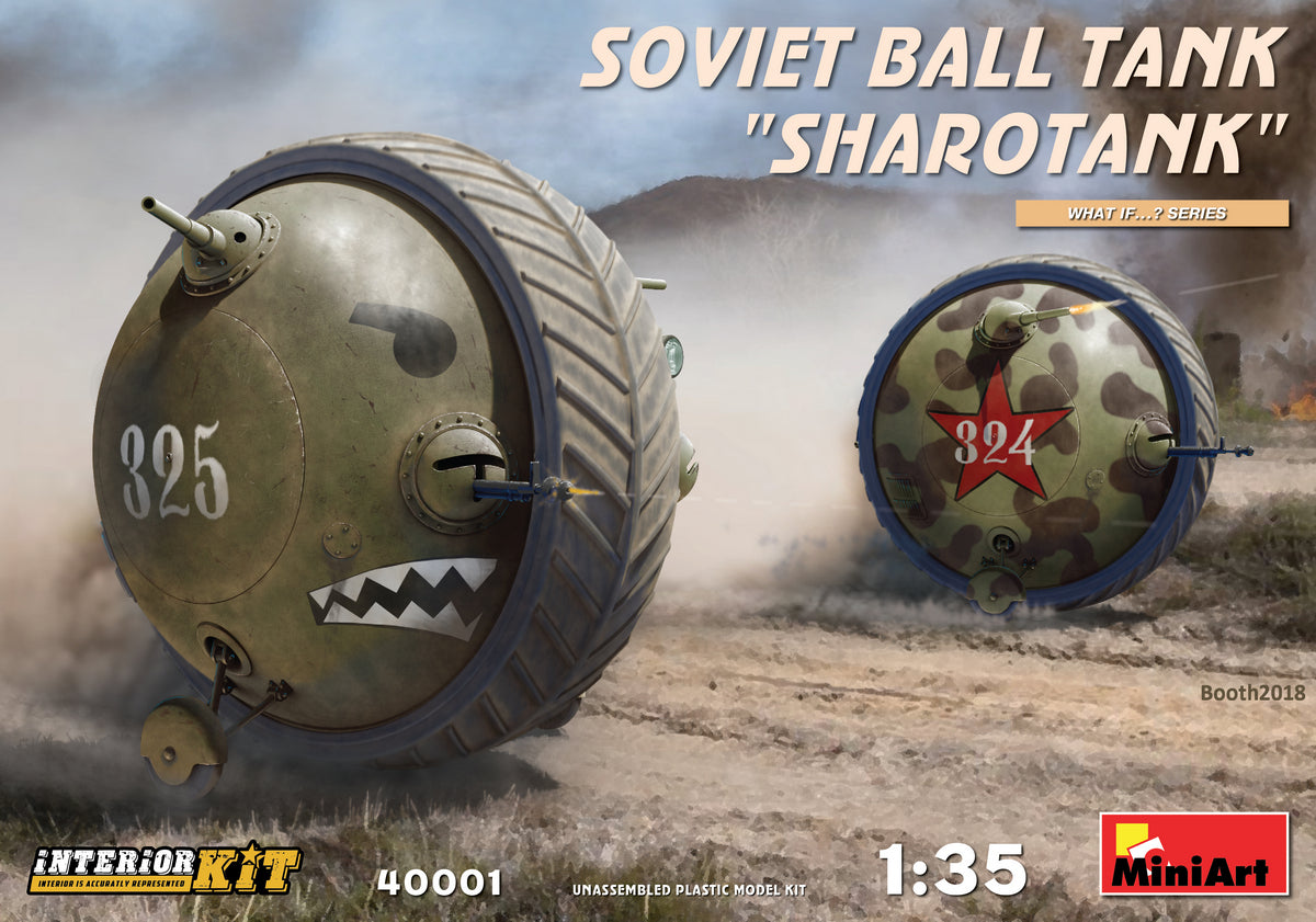 MiniArt 1/35 Soviet Ball Tank 'Sharotank' Interior Kit | 4820183311818
