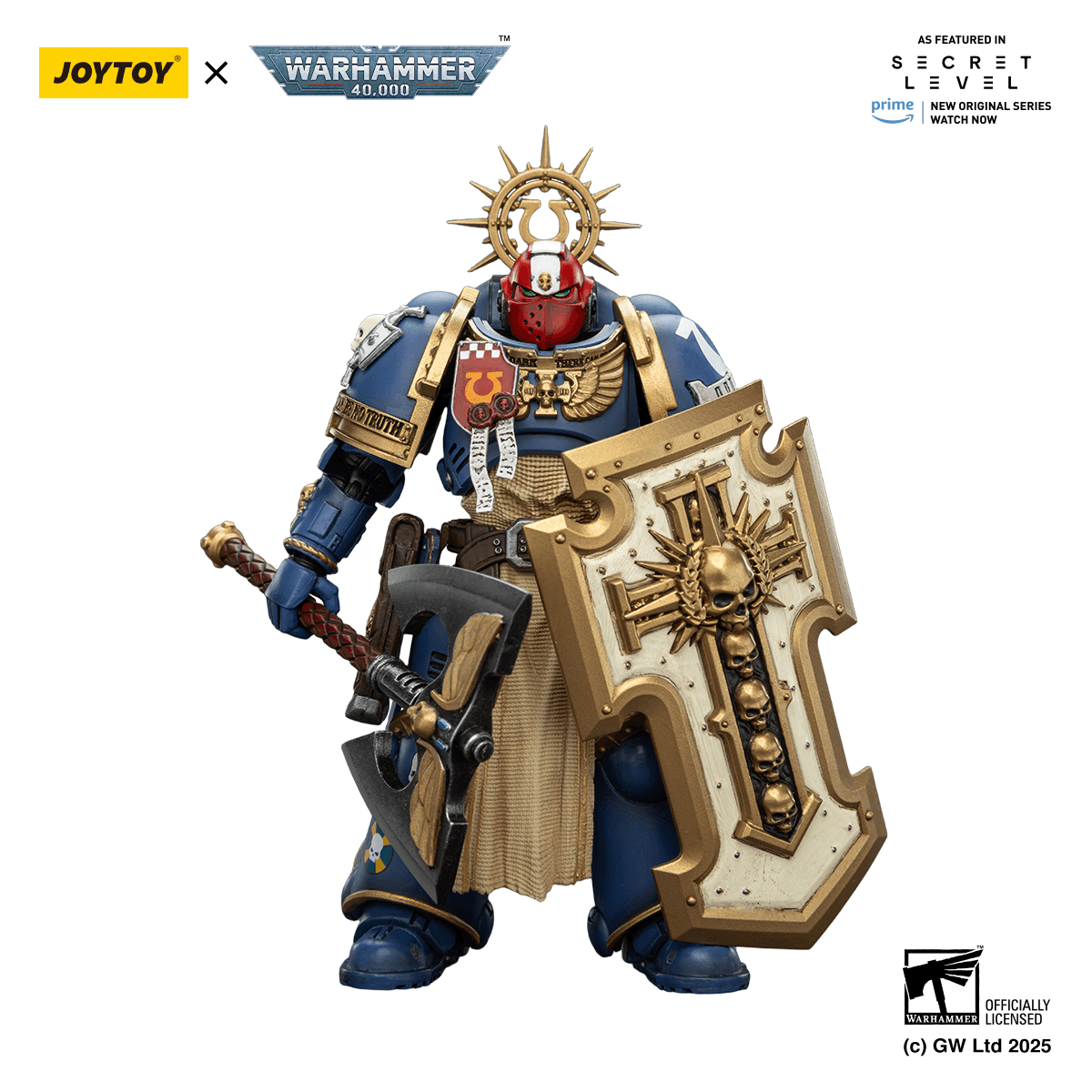 Ultramarines Metaurus with Power Axe, Stormshield and Plasma Pistol | 6927054402786