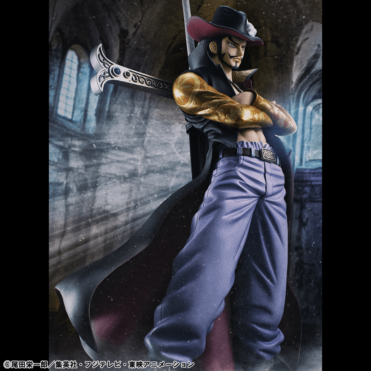 Portrait.Of.Pirates ONE PIECE SA-LIMITED 〝Hawk Eye〟 Dracule Mihawk Ver.R | 4535123716652