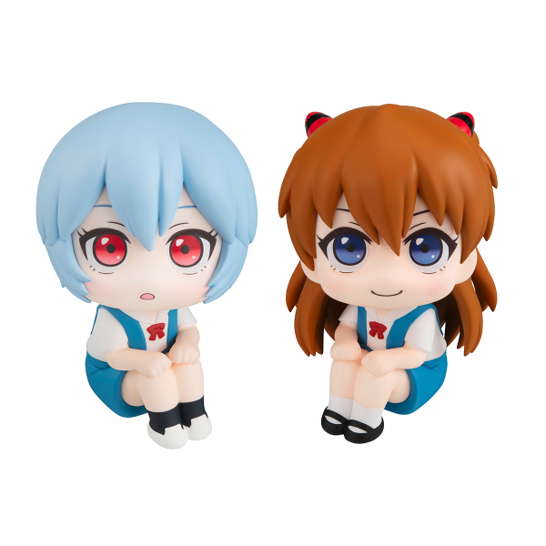 MegaHouse Lookup Evangelion： 3.0+1.0 Thrice Upon a Time  Rei Ayanami ＆Shikinami Asuka Langley  Set 【with gift】(4535123838750)(4535123838750)