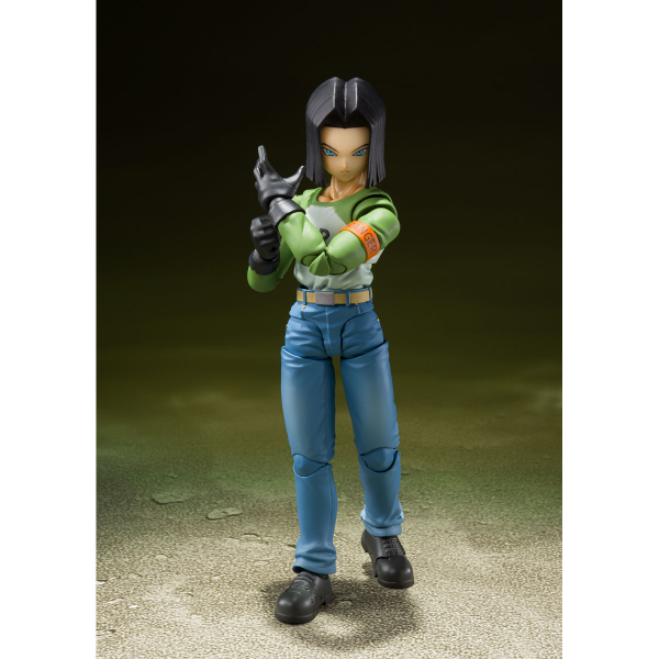 (P-Bandai Exclusive) BANDAI Tamashii S.H.Figuarts ANDROID 17-UNIVERSE SURVIVAL SAGA- | 4573102618740