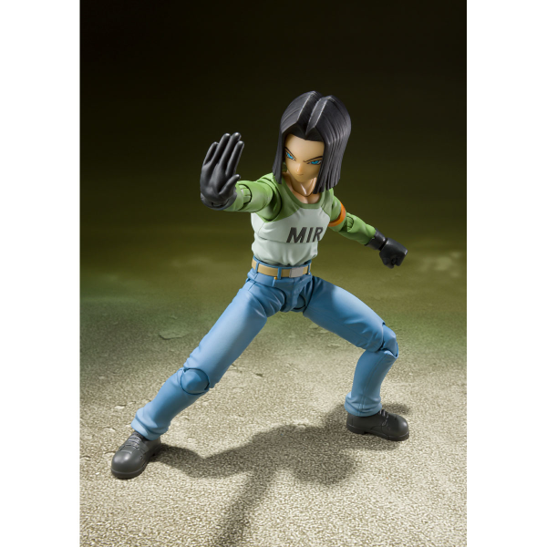 (P-Bandai Exclusive) BANDAI Tamashii S.H.Figuarts ANDROID 17-UNIVERSE SURVIVAL SAGA- | 4573102618740