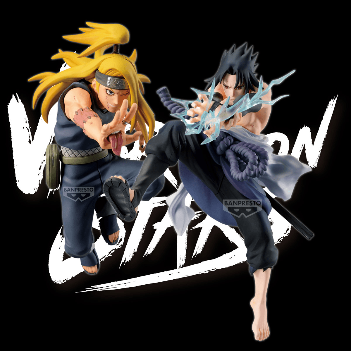 -NARUTO 72 series- 40 VIBRATION STARS-DEIDARA &amp; SASUKE UCHIHA-(B:SASUKE UCHIHA) | 4573102713179