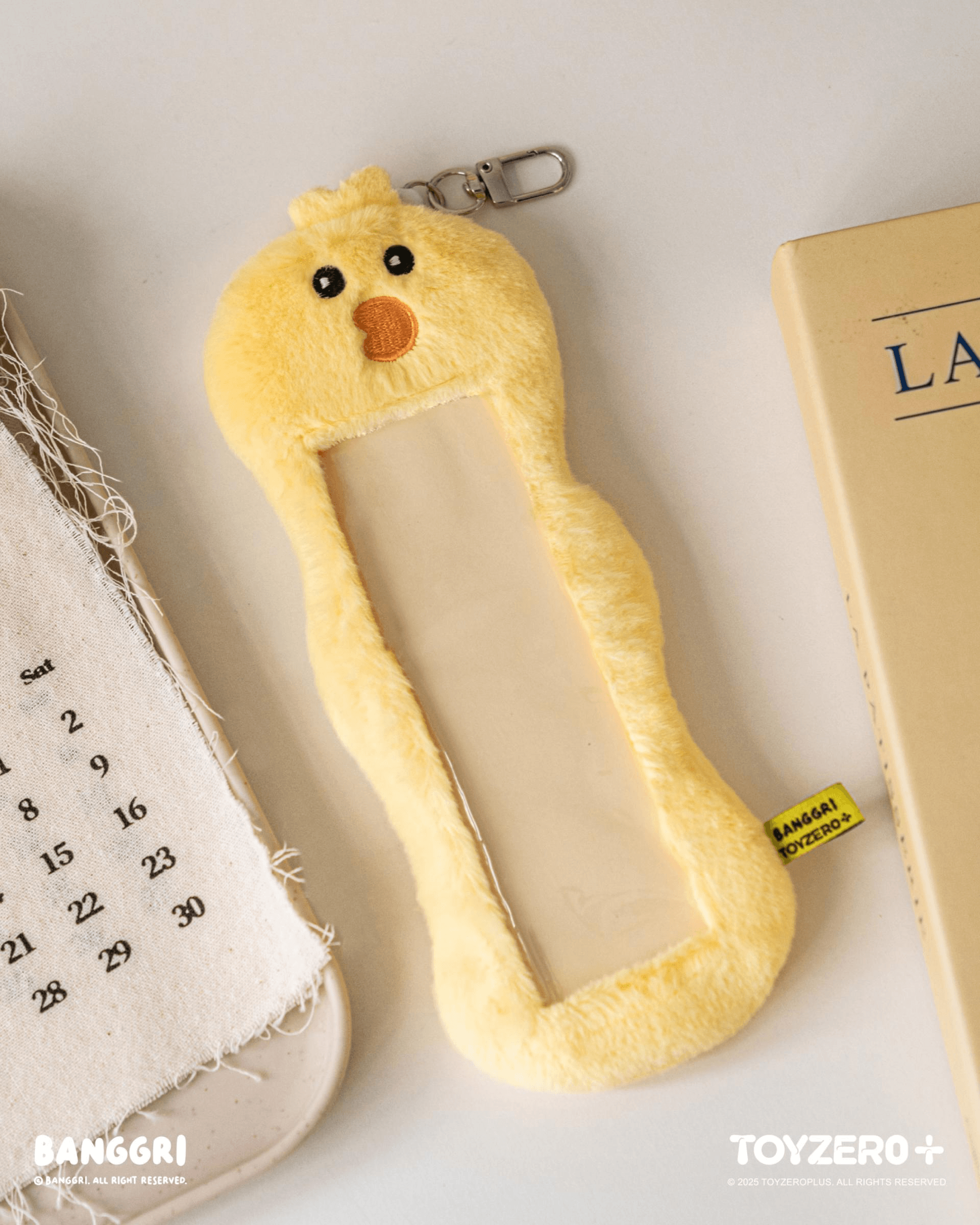 BANGGRI Generic Series - Plush Photocard Case Keychain (Bang-ari ver.) | 6978531761155